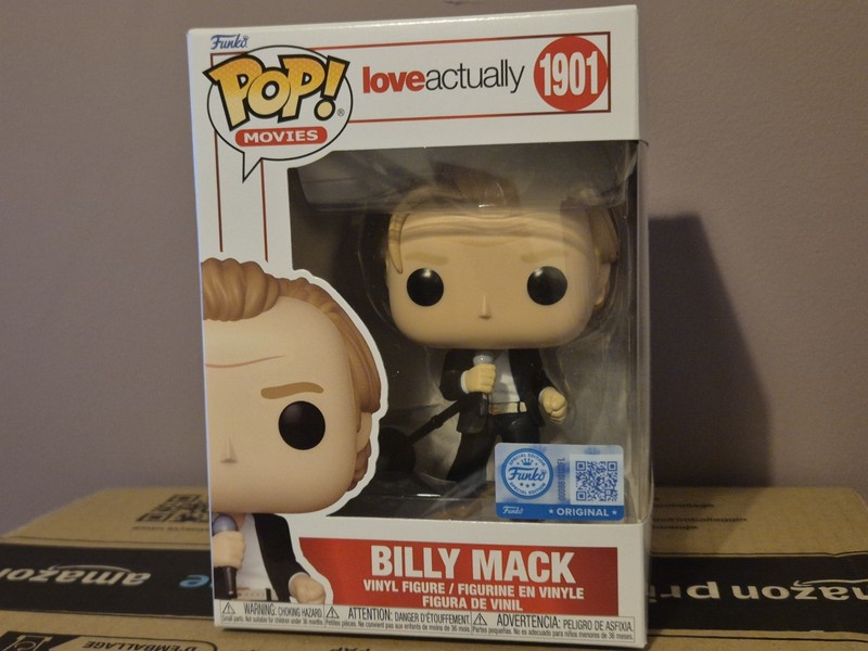Funko Pop Movies 1901 Billy Mack From Love Actually (Normal Version).