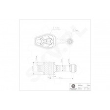 Support moteur Citroen DS3