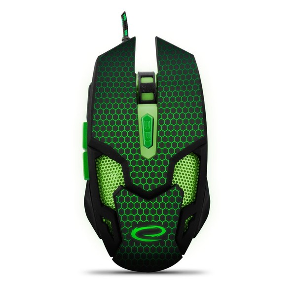 Esperanza Mx207 Cobra Gaming Maus Optisch 2400 Dpi Usb 6 Tasten Pc Laptop Kabel-image