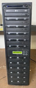Disc Duplicator Tower 1 to 11 DVD/CD Duplicator Drives