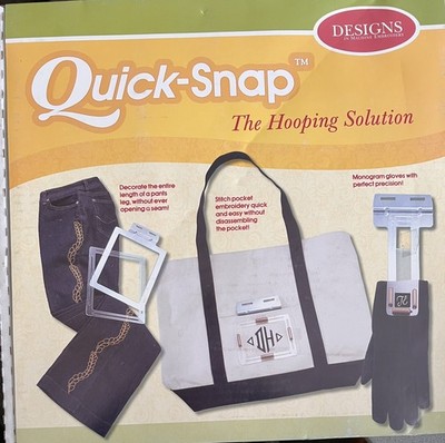 QUICK SNAP by DIME - THE HOOPING SOLUTION - Baby Lock/Brother