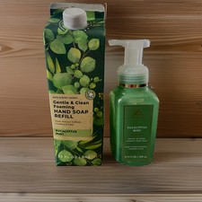 Bath Body Works Eucalyptus Mint Foaming Hand Soap Refill Soap