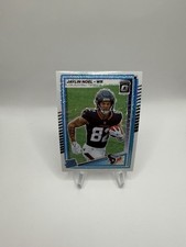 2025 Panini Donruss Optic White Sparkle Jaylin Noel Rated Rookie SSP Texans