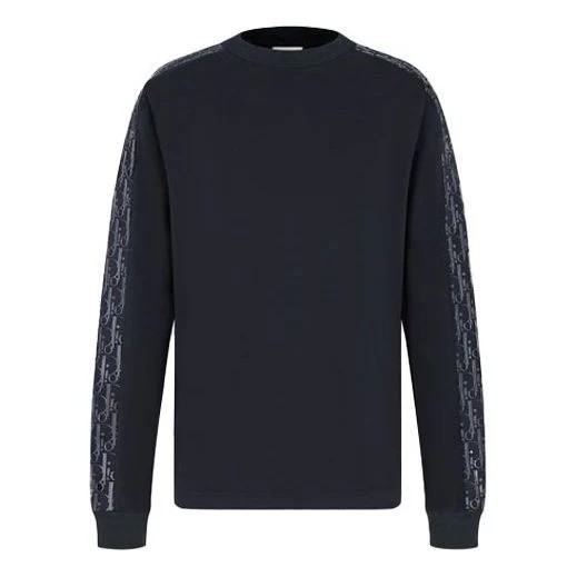 Dior Sweatshirt Men 2XL Oblique Arm Side Line Compact Sweatshirt