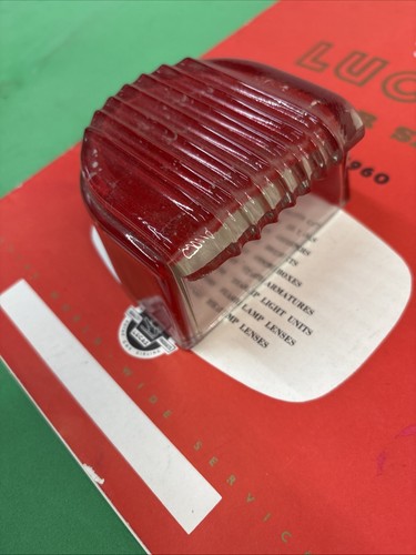 Austin A125 Daimler Healey Humber Vauxhall Wyvern NOS  Lucas Stop/reverse Lens - Picture 1 of 9