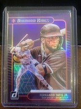 Fernando Tatis Jr 2021 Donruss Diamond Kings Holo Purple Foil #27! PADRES