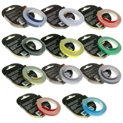 FELGENRANDAUFKLEBER 1.5MM 3MM 6MM 9MM 12MM KLEBEBAND 10M AUTO MOTORRAD BIKES