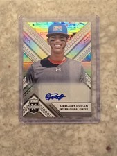 2018 Panini Elite Extra Edition Auto Gregory Duran #170 Auto