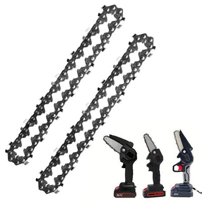 Kit 5 Catene Di Ricambio Per Motosega 6 Pollici - Taglio Affilato Per Giardinaggio - Foto 7