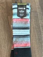 NWT Youth Large L 3-5.5 Stance Kids Performance Curren Snow Wool Blend OTC Socks