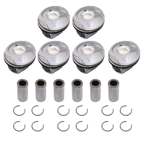 For Jaguar Land Rover 3.0L V6 6PCS Supercharged Piston Assembly Set Kit - Picture 6 of 11