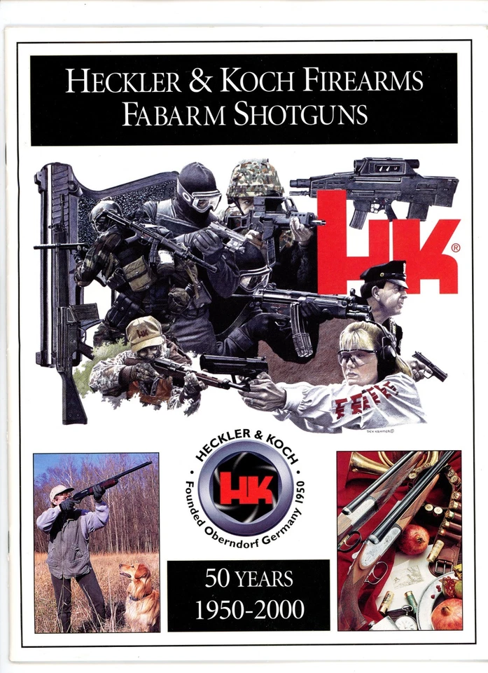 Heckler Koch HK 2000 catálogo pistola mira munición balas munición armas de fuego disparo Foto 2 de 3