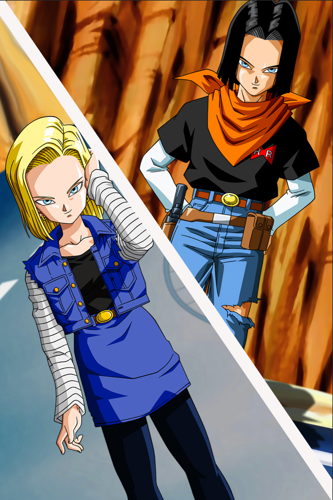 Android 18 Dragon Ball Japanese Poster for Sale by Allenfawnpal