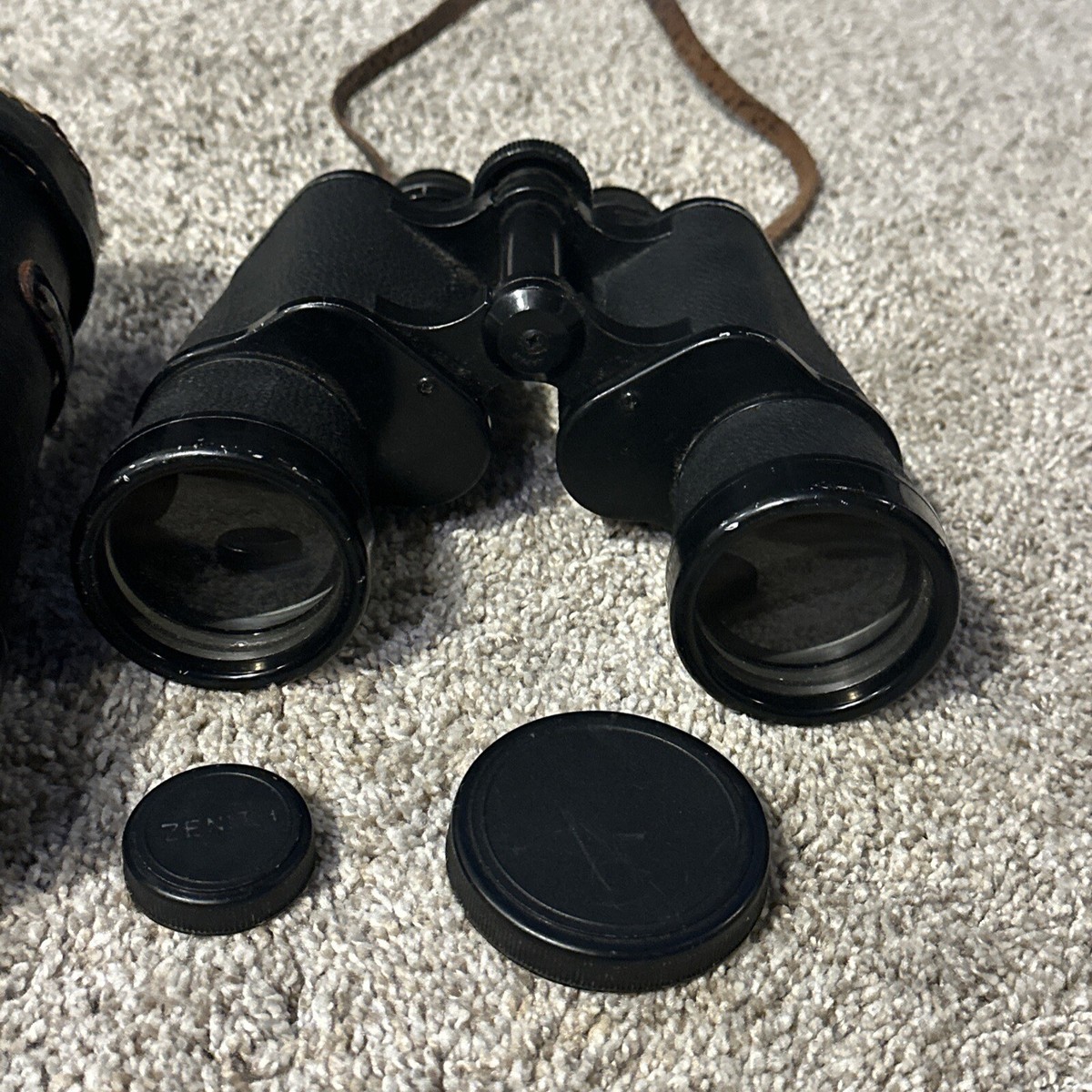 Vintage Zenith Deluxe Binocular 7x50 Amber Coated, Lightweight