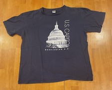 Vintage Washington D.C US Capitol Shirt Large Made In USA 90s