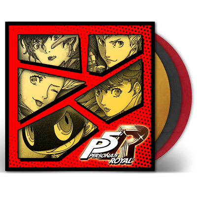 Persona 5 Royal P5R Soundtrack 3 x LP Vinyl Record Set iam8bit VGM