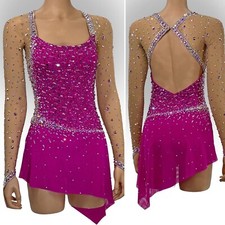 ice figure skating competition dress Gymnastics costume dance Dress dyeing