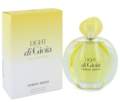 Giorgio Armani LIGHT di Gioia 香水100ml Light di Gioia by Giorgio Armani for Women 3.4 oz Eau de Parfum