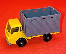 Vintage Matchbox Cattle Truck No. 37 Yellow Lesney 1960's