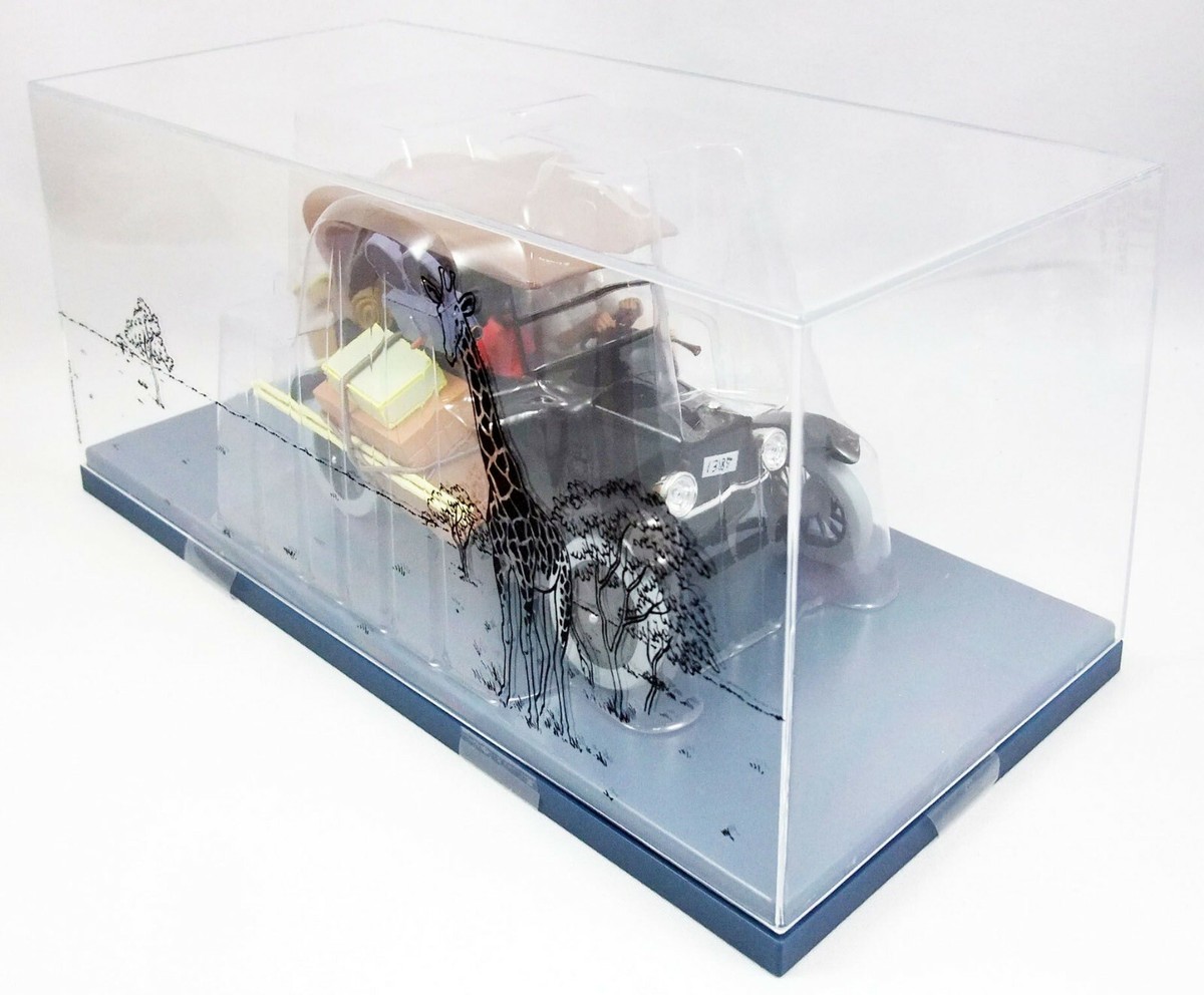 Voiture Tintin 1/24 - La Ford T Noire - Tintin Au Congo N°5 Par Hachette - Comme Neuve