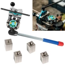 For 3/16",1/4",5/16",3/8" Tube Professional Brake Line Flaring Kit 45 Degree Set