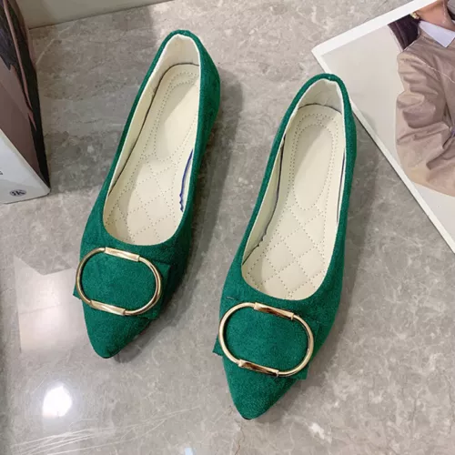 Bequemer modischer eleganter Damenschuh rutschfest flache Schuhe Slipper flache Party - Bild 6 von 75