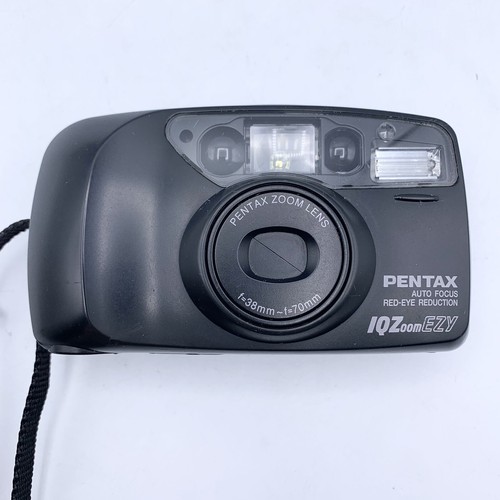 Pentax IQZoom EZY 35mm Point & Shoot Zoom Film Camera Auto Focus - Tested - Picture 11 of 13