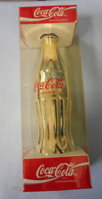コカコーラ　オルゴール　1994年製　coca cola HH. 1994 COCA COLA COKE GOLD COMMEMORATIVE BOTTLE | eBay Australia