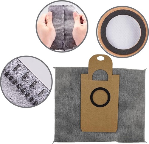 6 Pack Dust Bags for Eufy RoboVac L35 Hybrid L35 Hybrid Vacuum Cleaner Auto - Picture 7 of 8