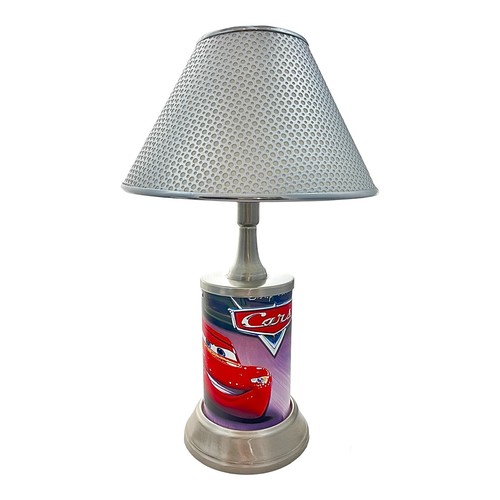 Cars Metal License Plate Handmade Sport Table Lamp - Picture 24 of 25