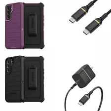 OtterBox Defender Pro Case & Holster for Galaxy S22 - with C-C 20W Charger