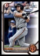 2022 Bowman 1st Edition  Diego Rincones #BP-65 San Francisco Giants Baseball