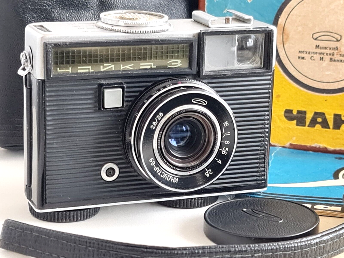 ★Chajka-3Industar-69 2.8/28mm35mmハーフフレーム TESTED! Chajka-3 + Industar-69 2.8/28mm, 35mm Film Half Frame