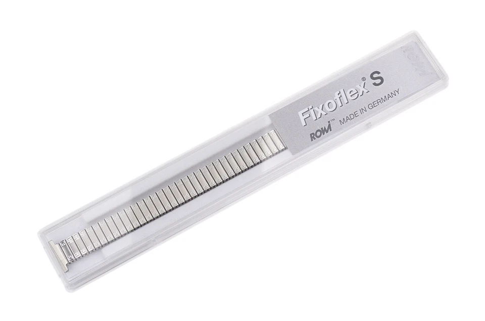 Nuevo y en caja Reloj Pulsera/Correa Rowi Fixoflex S Acero Inoxidable 14mm Hecho en Alemania Foto 2 de 4