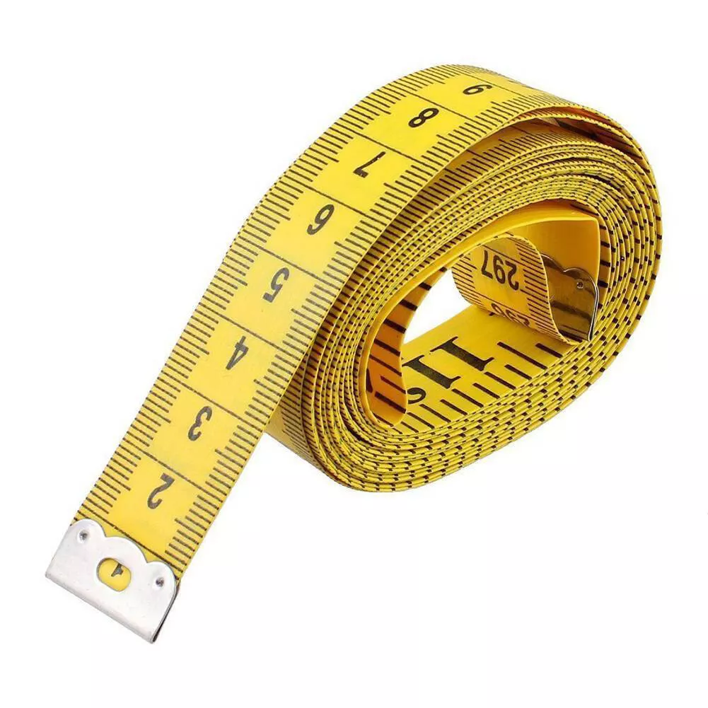 Body Measuring Ruler Sewing Cloth Tailor Tape Measure Soft Flat 60 /150cm 