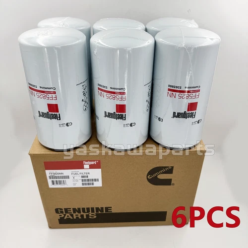 6PCS For Fleet guard Fleetguard FF5825NN 5599456 Fuel Filter NanoNet X15 Cummins - Picture 2 of 6