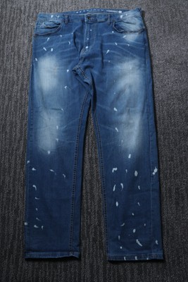Sean John Designer Streetwear Jeans Athletic Fit Tapered Leg 