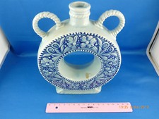 schöne alte Schnapsflasche von Bavaria Altenkunstadt Nr. 340 "0,35 Liter" Blumen