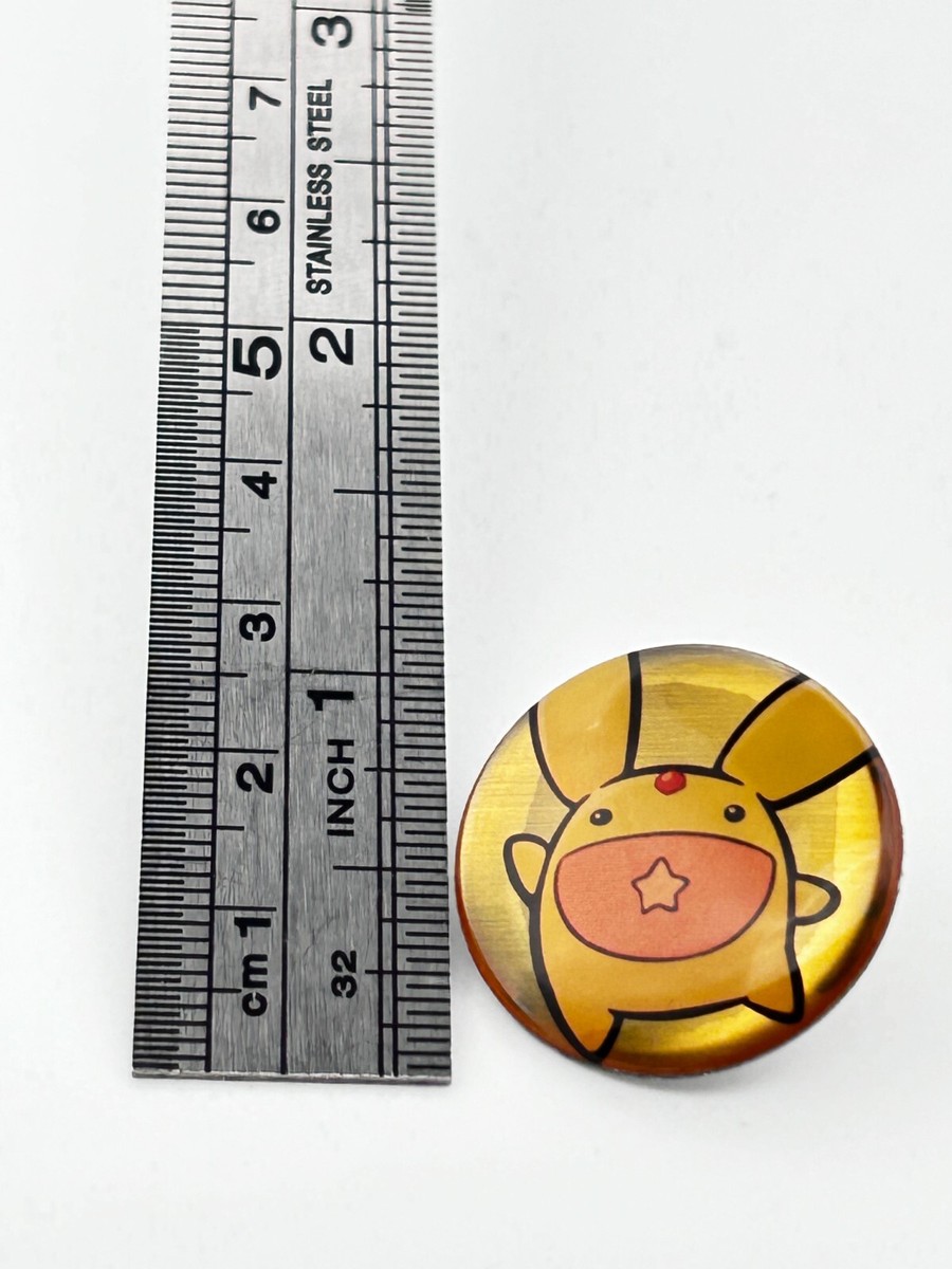 Carbuncle Puyo Puyo Lapel Pin Pinback Japanese 20th anniversary