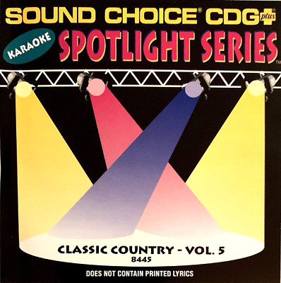 SOUND CHOICE SPOTLIGHT - CLASSIC COUNTRY V5 - SC8445 - RAY PRICE - FREE SHIPPING