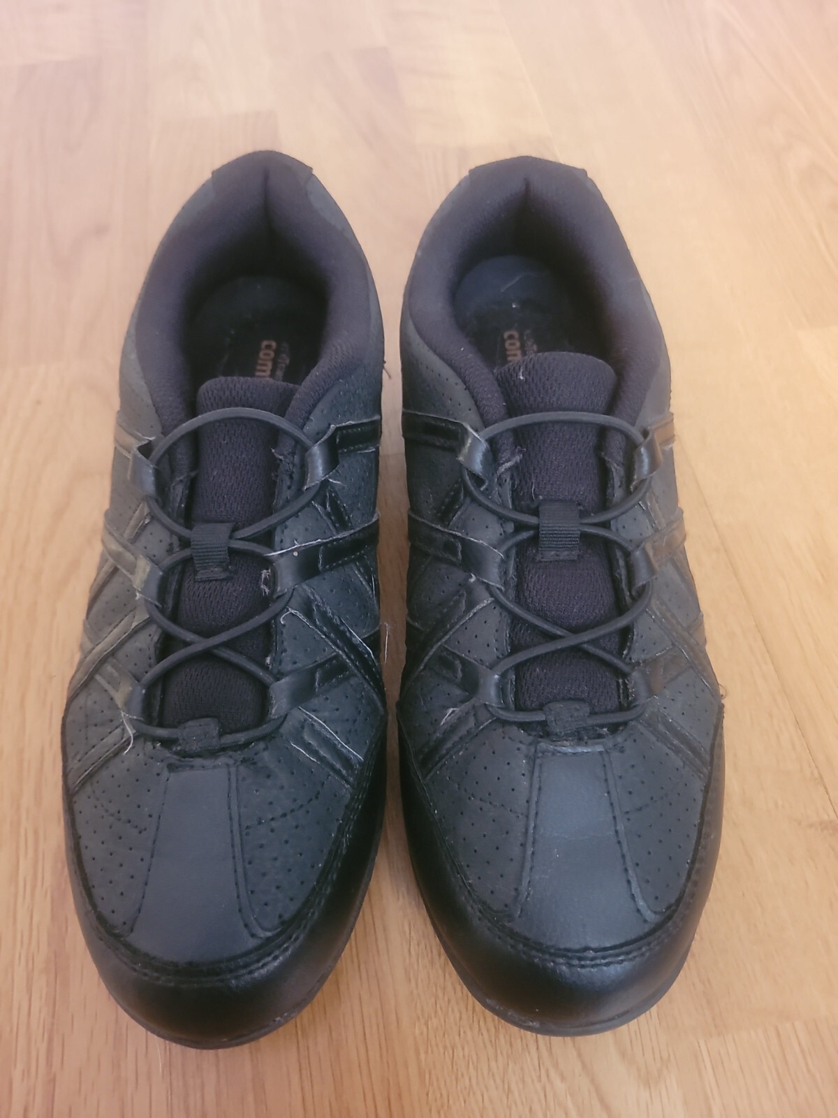 Safe T step Comfort Work Shoes Black Slip Resistant S… Gem