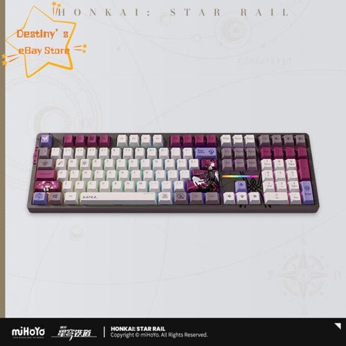 RGB Official Honkai Star Rail Kafka Mechanical Keyboard Backlit Keyboard Gift