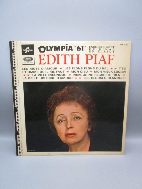 33t Edith PIAF - Olympia 1961 | eBay