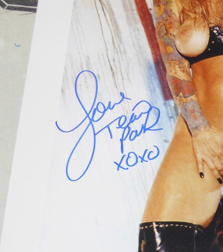 Tera Patrick Janine Lindemulder Signed 16x20 Photo PSA/DNA COA Picture Autograph - Picture 7 of 24