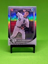 2025 Bowman Baseball - Red Rookie Redemption #8 White Sox - DREW THORPE