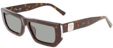 NEW MCM 726S 242 Dark Tortoise Sunglasses with Green Lenses  MCM Case