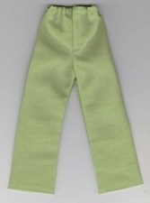 Homemade Doll Clothes-Vermillion Green Colored Pants fits Ken Doll P7