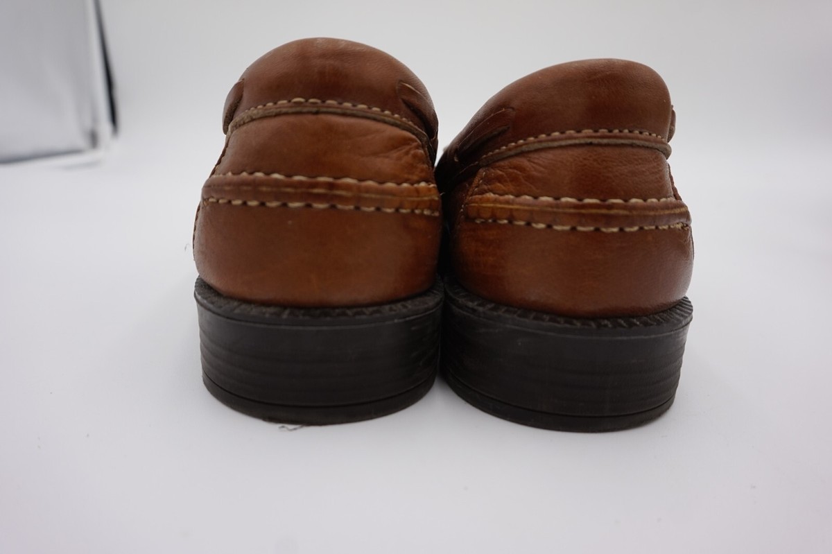 dexter mens size 10.5 wide shoes brown leather tasseled  slip on comfort loafers Dexter Shoes Womens 5.5 M Tassel Keltie Casual Loafers Moc  main image 2