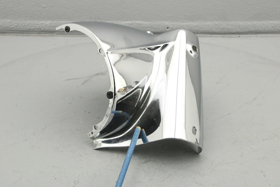 Harley Road King CVO 2002 faro lateral izquierdo cubierta de góndola cromo 67682-94 Foto 2 de 4