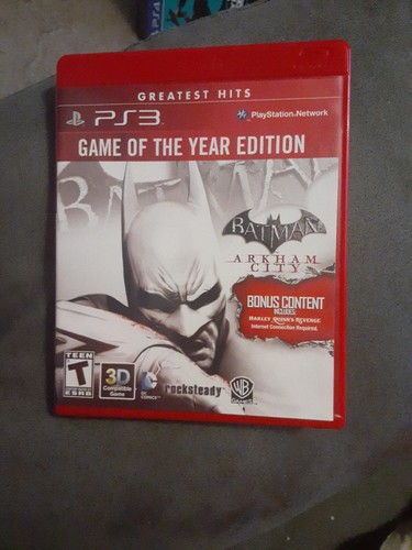 Batman Arkham City - Ps3 Playstation 3 Jogo De Batalha Disco Midia Fisica Original I.301763030